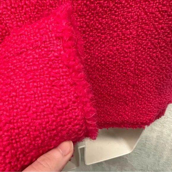 Boden women’s pink tweed blazer jacket wool size 10 Barbie core career - Picture 3 of 9